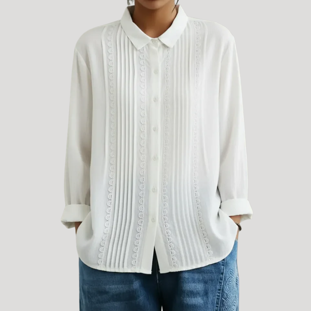 PAM – LACE DETAIL SHIRT