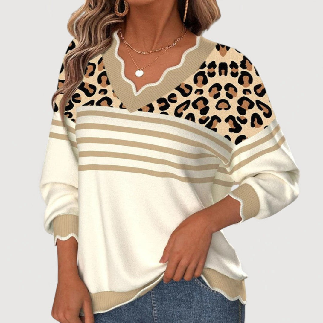 AURELY – RELAXED KNIT TOP