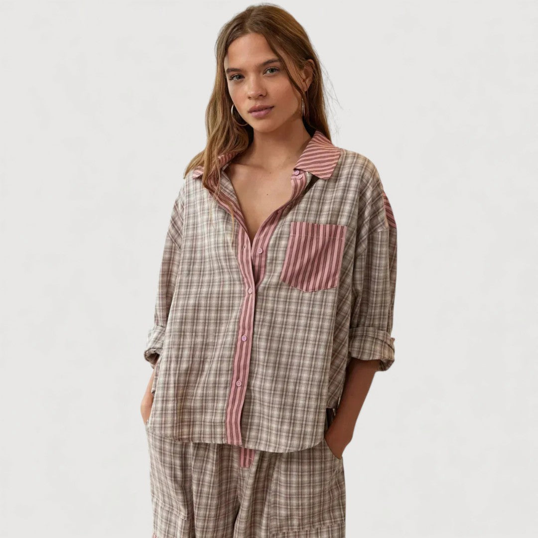 LORIENNE – RELAXED PYJAMA SET