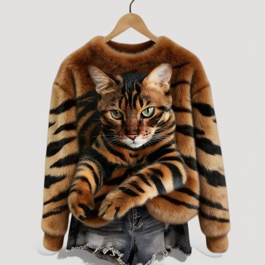 CLAUDINE – COSY CAT JUMPER