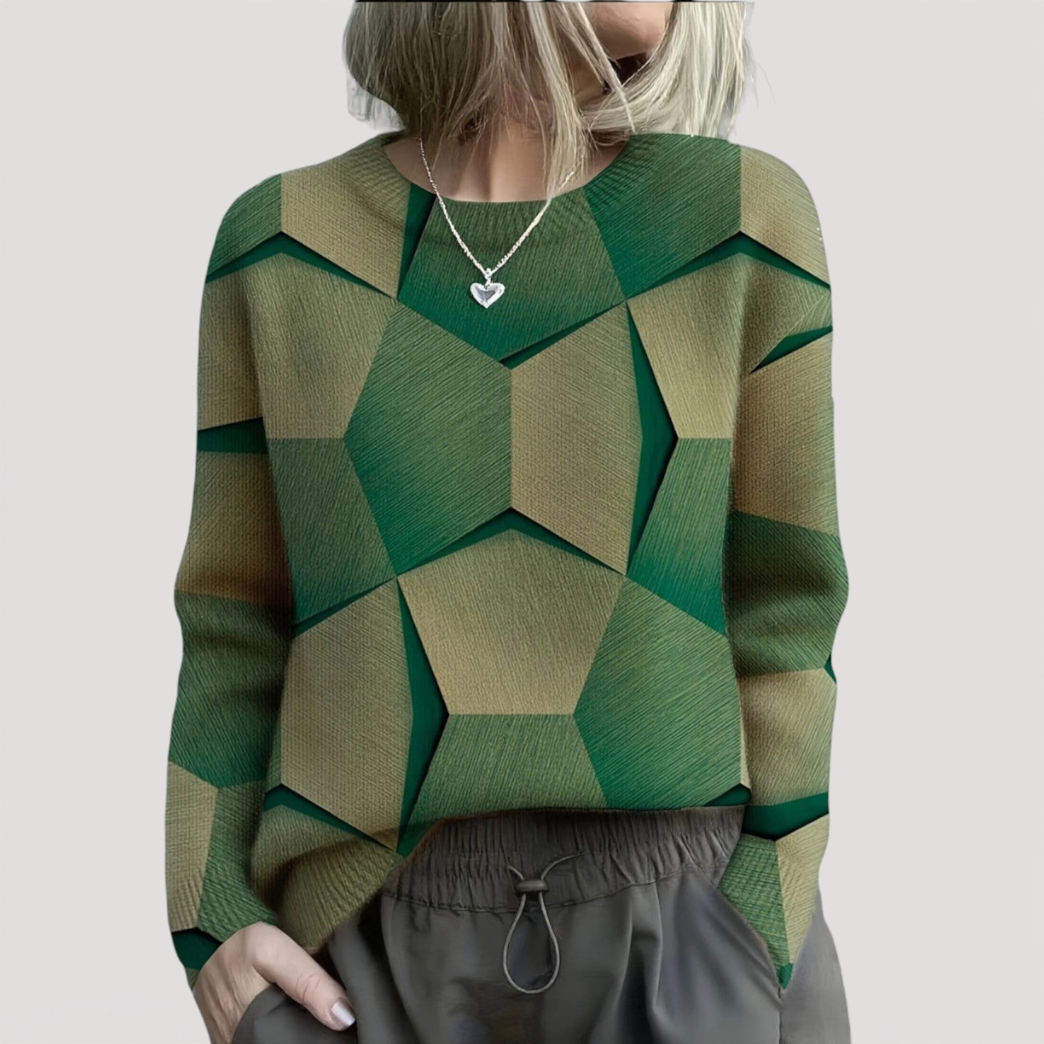 JOYCE – GEOMETRIC JUMPER