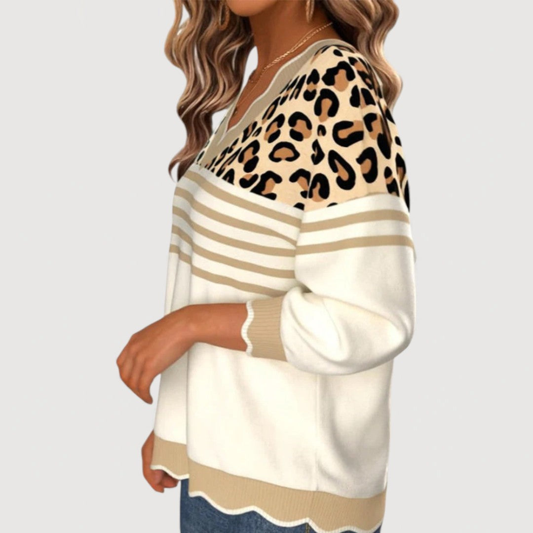 AURELY – RELAXED KNIT TOP