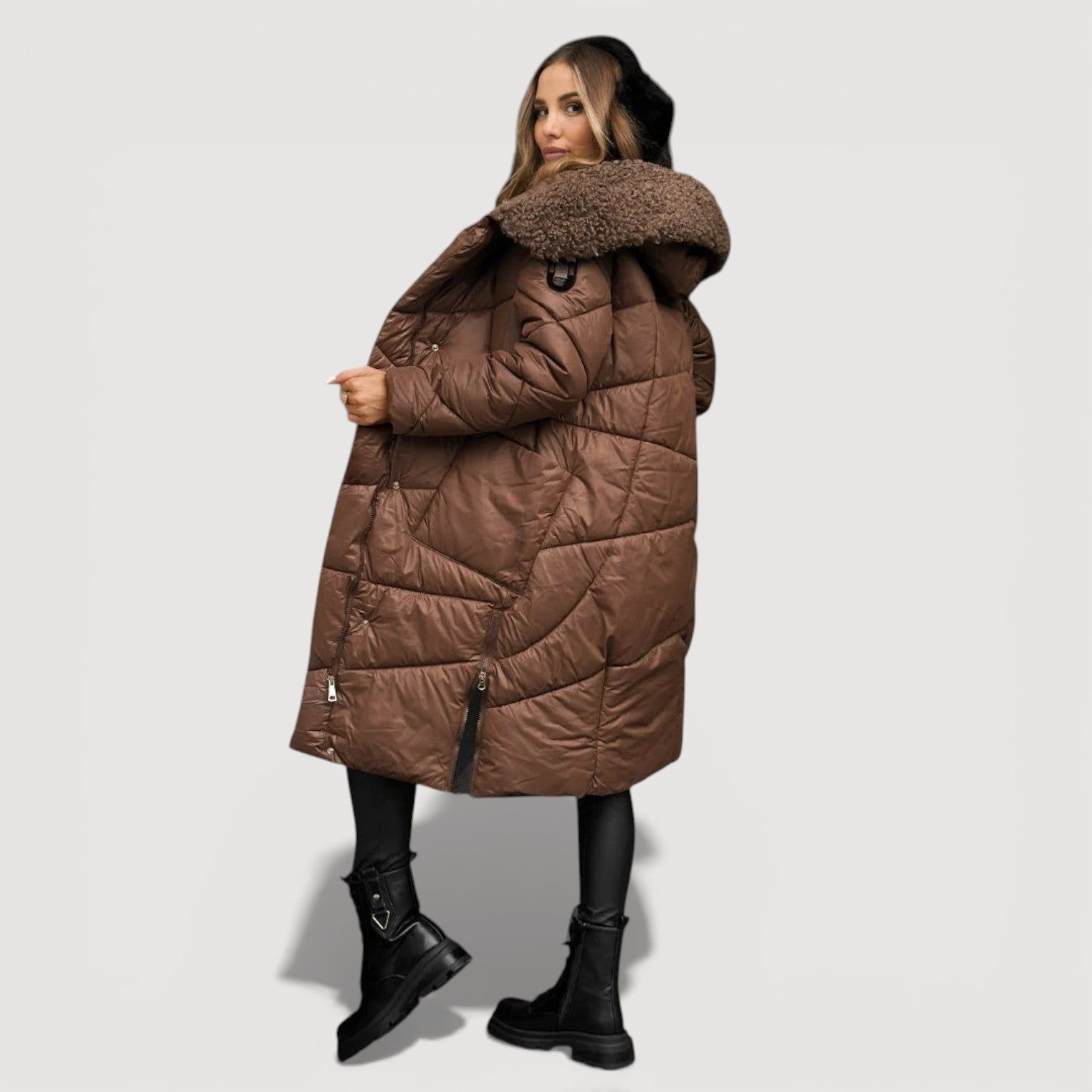 HILDA – LONG PUFFER COAT