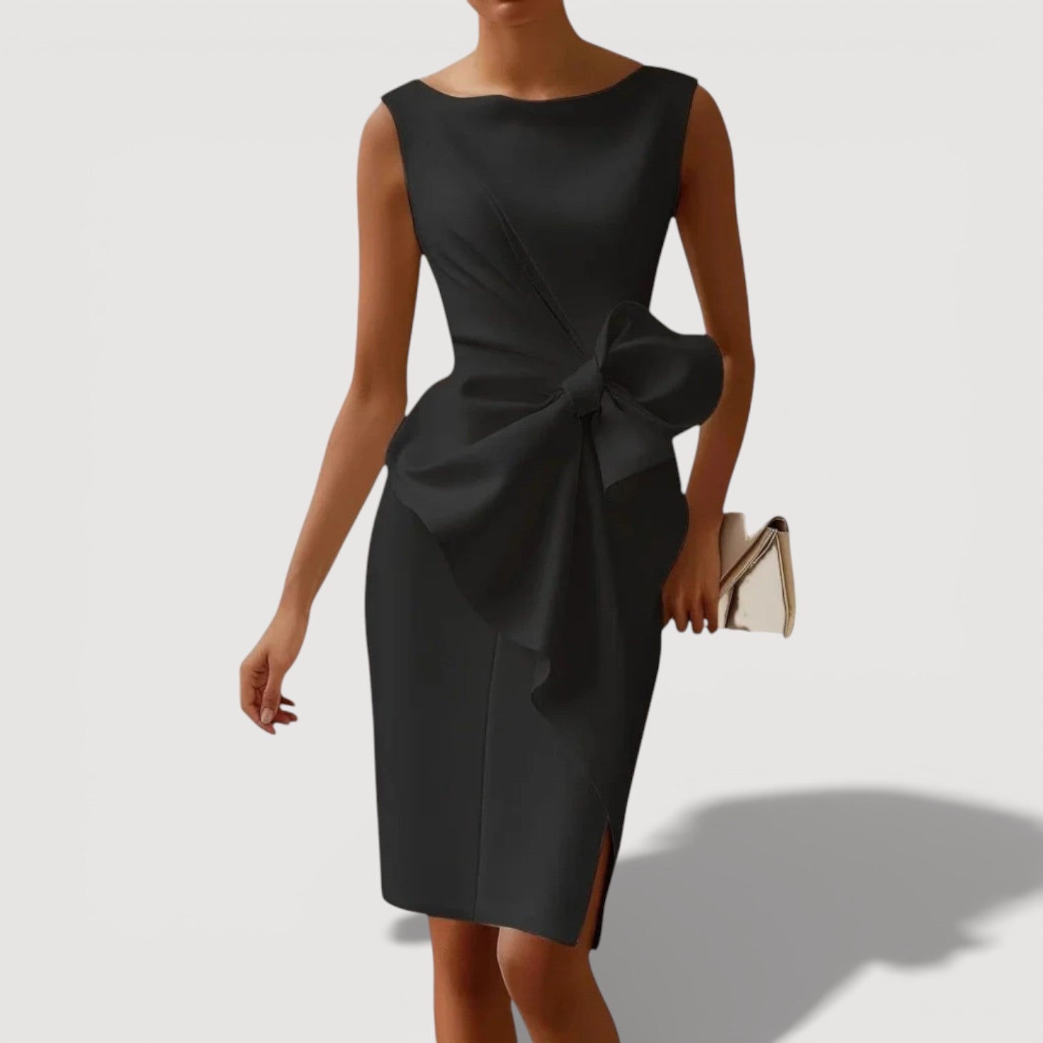 QUINN – SCULPTED MIDI DRESS