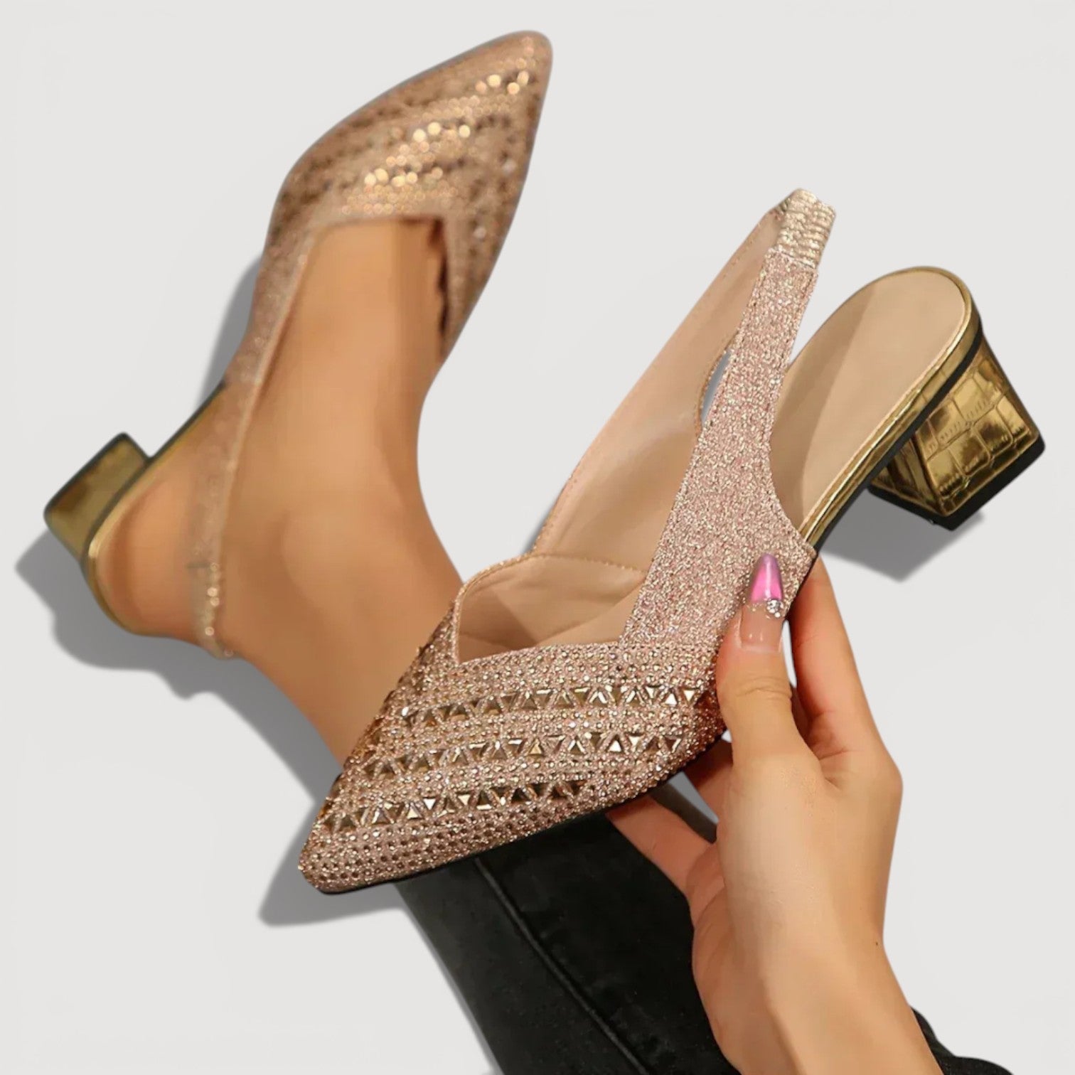 VANESSA – ELEGANT SLINGBACK HEELS