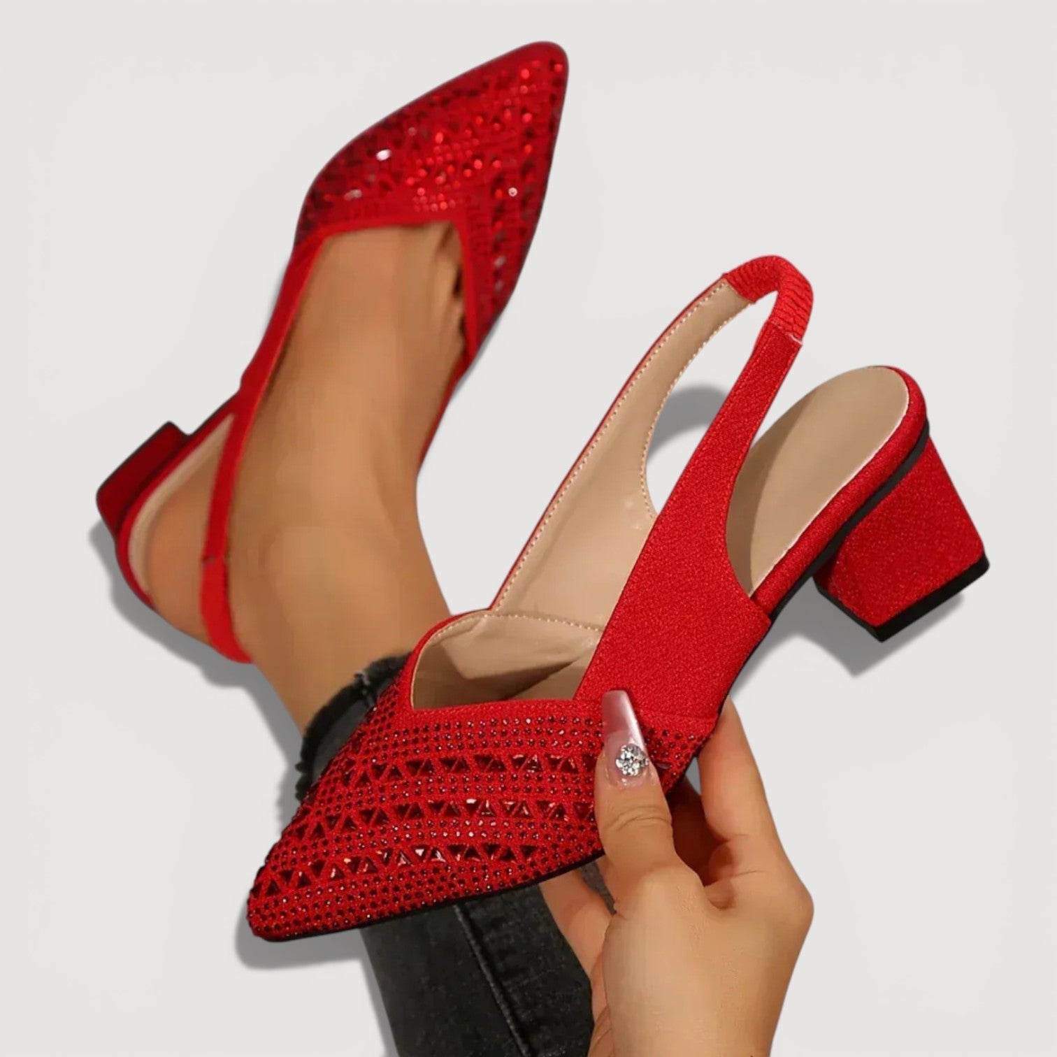 VANESSA – ELEGANT SLINGBACK HEELS