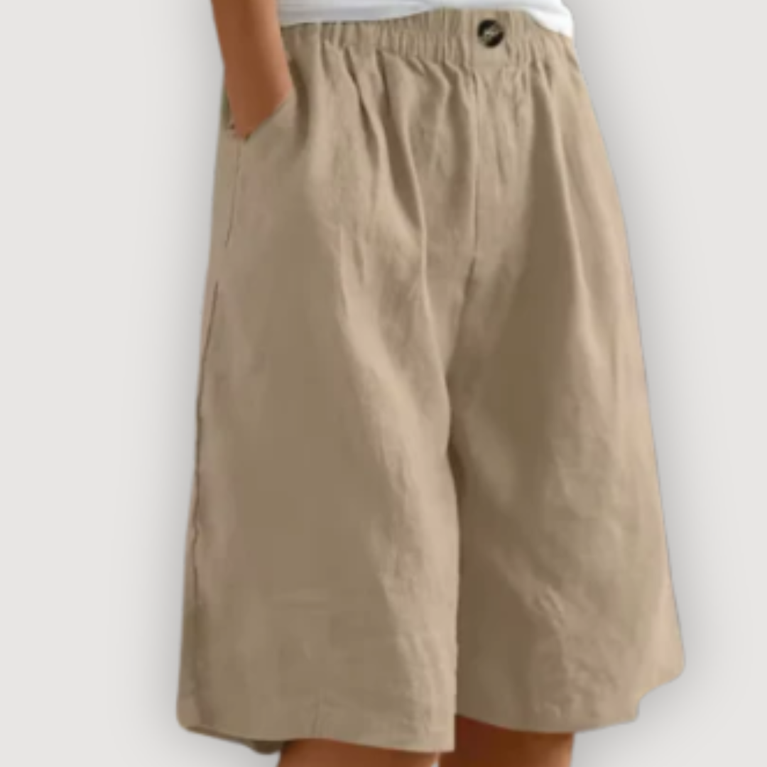TESSA – RELAXED LINEN SHORTS