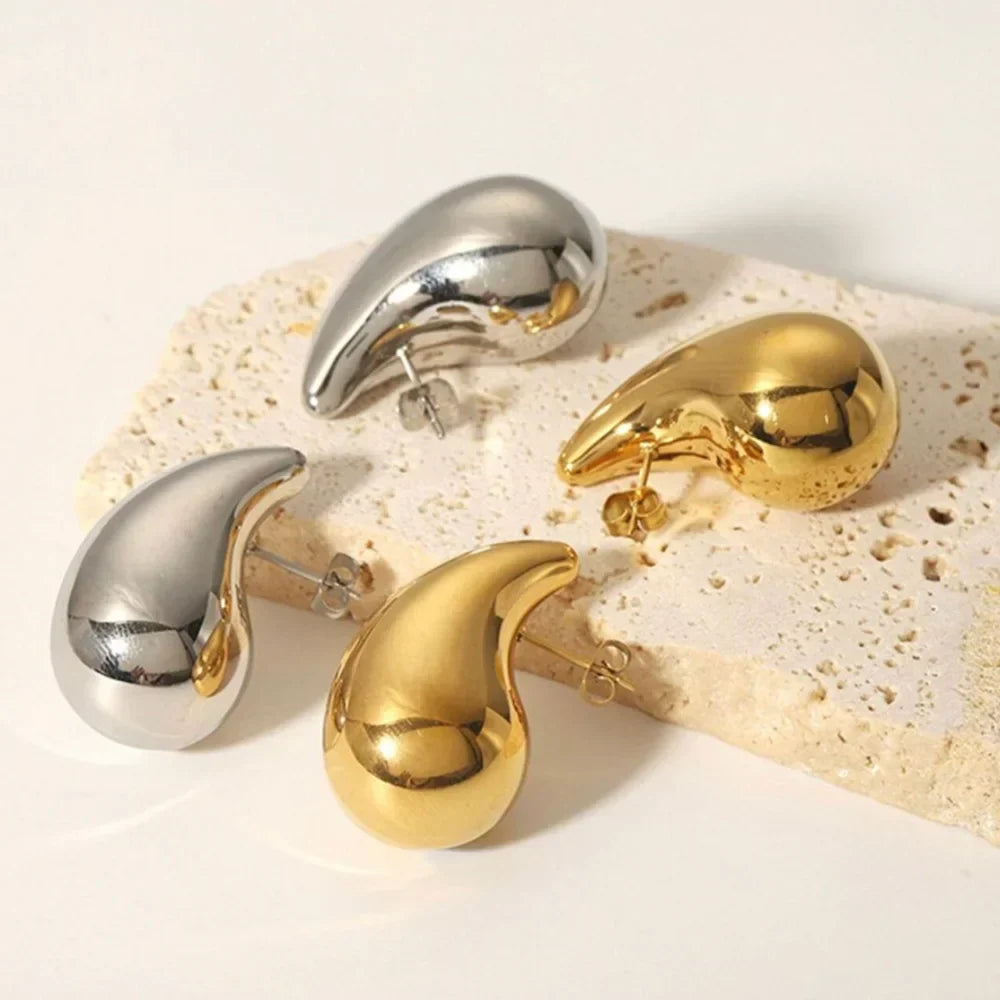 LAUREL – GOLD-PLATED WATER DROPS