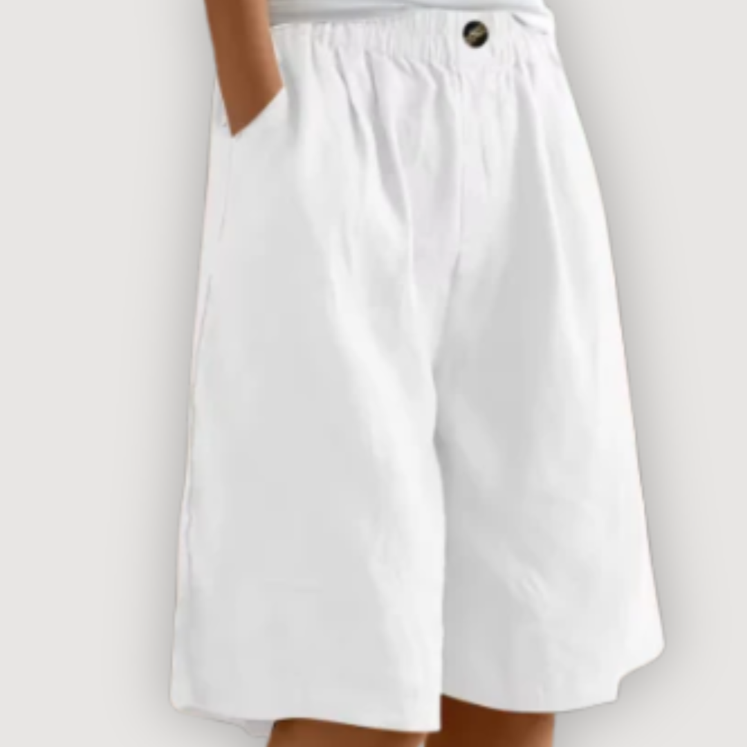 TESSA – RELAXED LINEN SHORTS