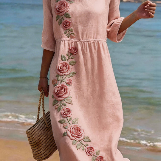 Abigail | Casual Mid-Sleeve Dress