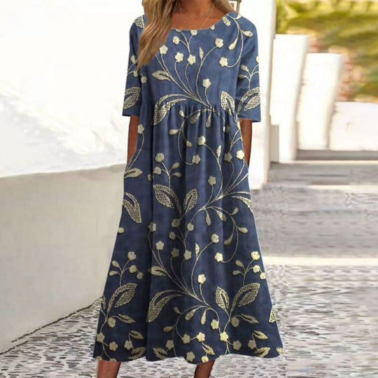 Clara | Relaxed Midi Dress