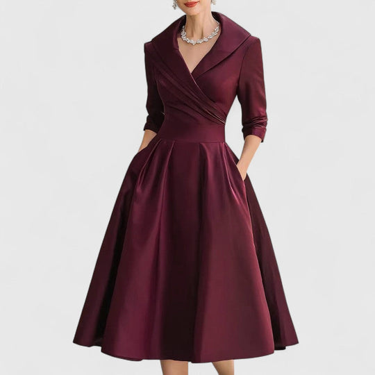 Marley Quinn - Elegant Midi Dress