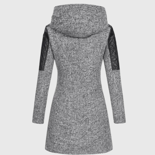 DANICA – QUILTED ZIP COAT