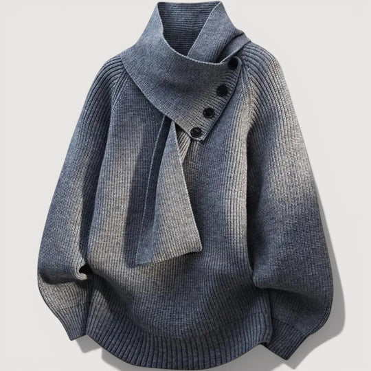 GINA – SHAWL COLLAR JUMPER