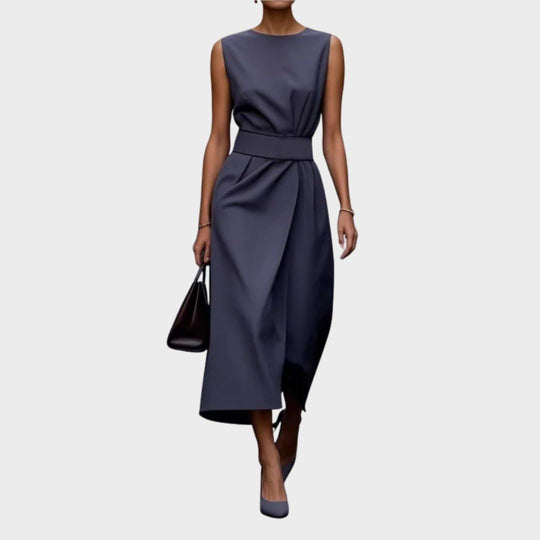 Clarimond | Elegant Round Neck Dress