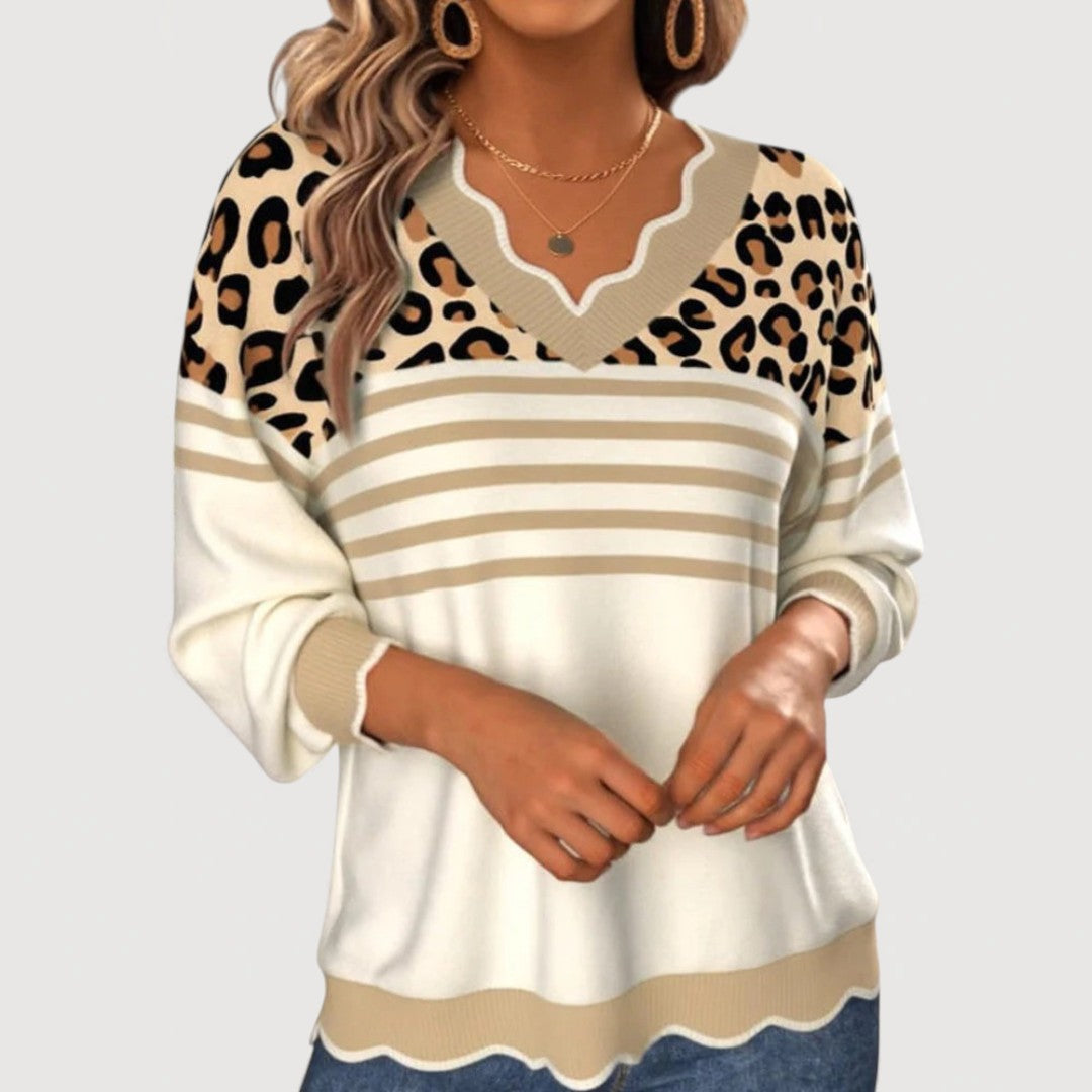 AURELY – RELAXED KNIT TOP