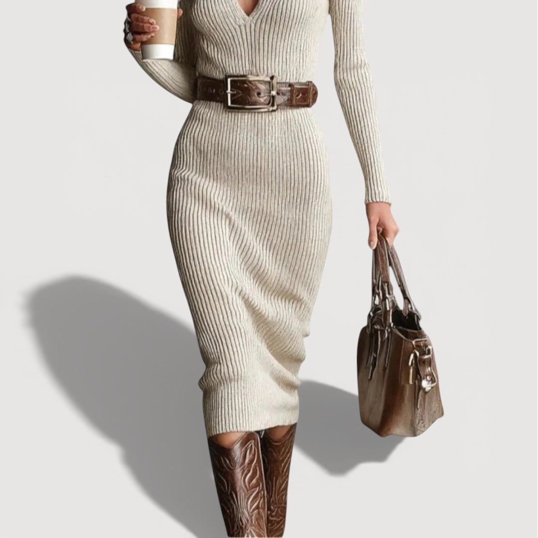 AICEL – ELEGANT MIDI DRESS