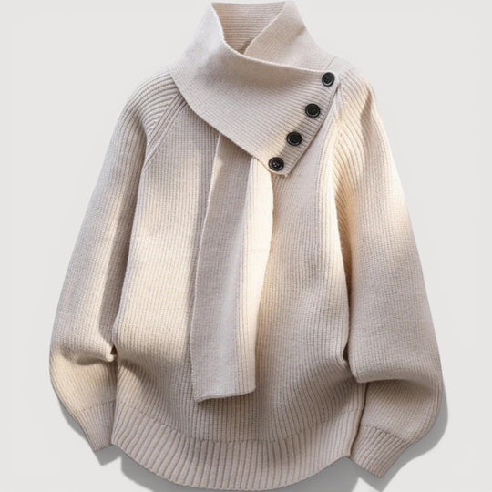 GINA – SHAWL COLLAR JUMPER