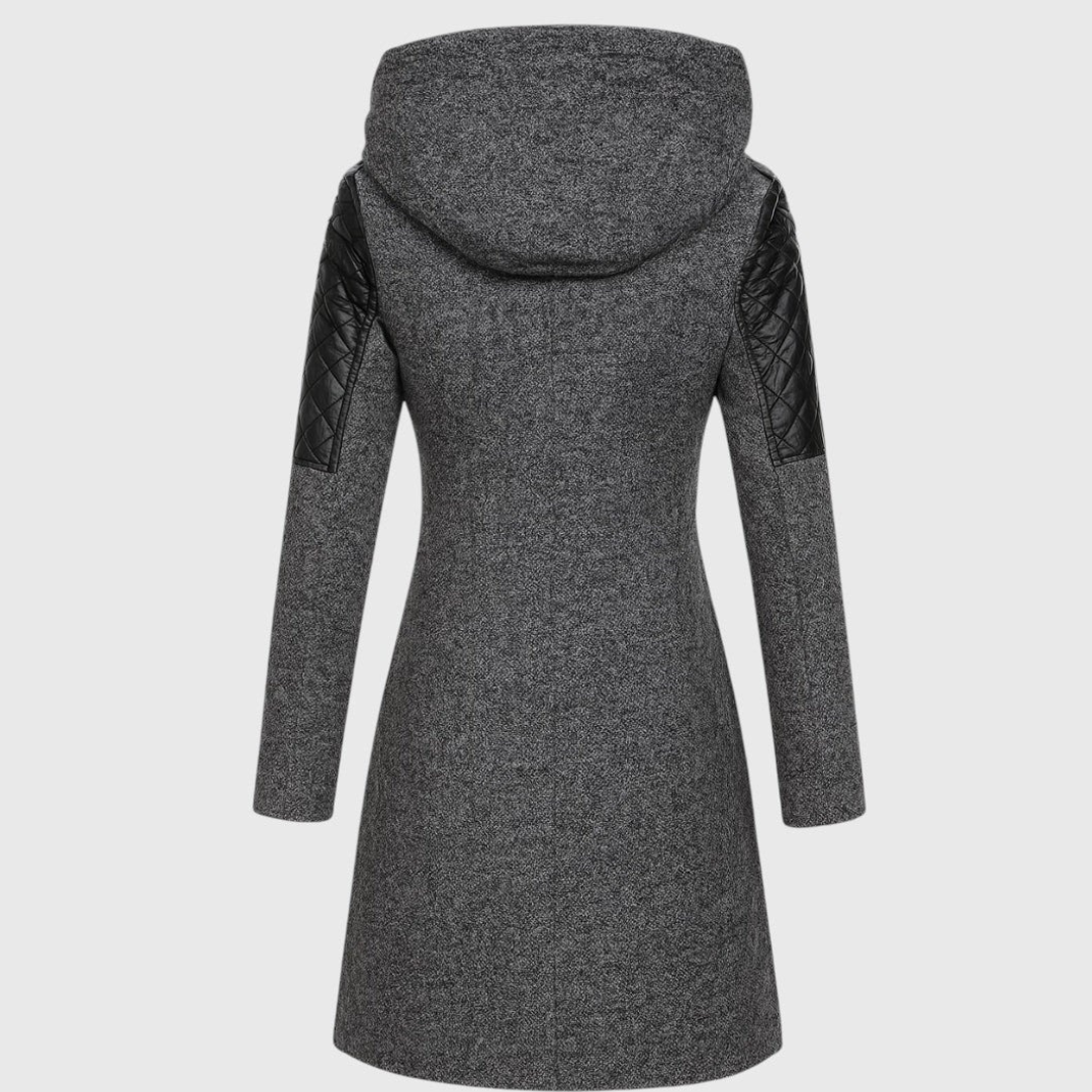 DANICA – QUILTED ZIP COAT