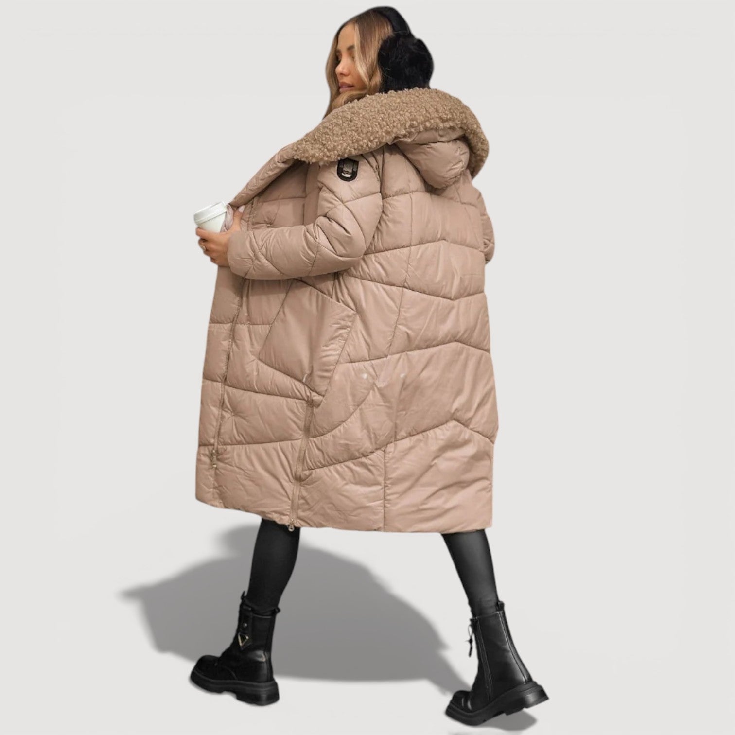 HILDA – LONG PUFFER COAT