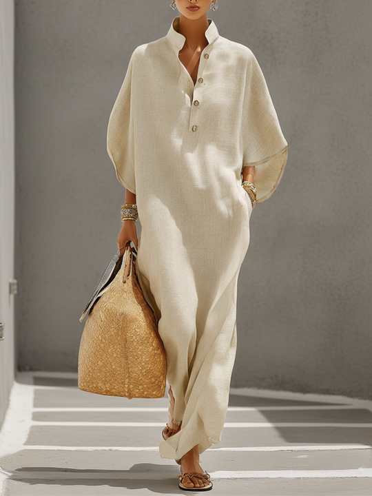 ROSA - Timeless Resort-Casual Style Dress
