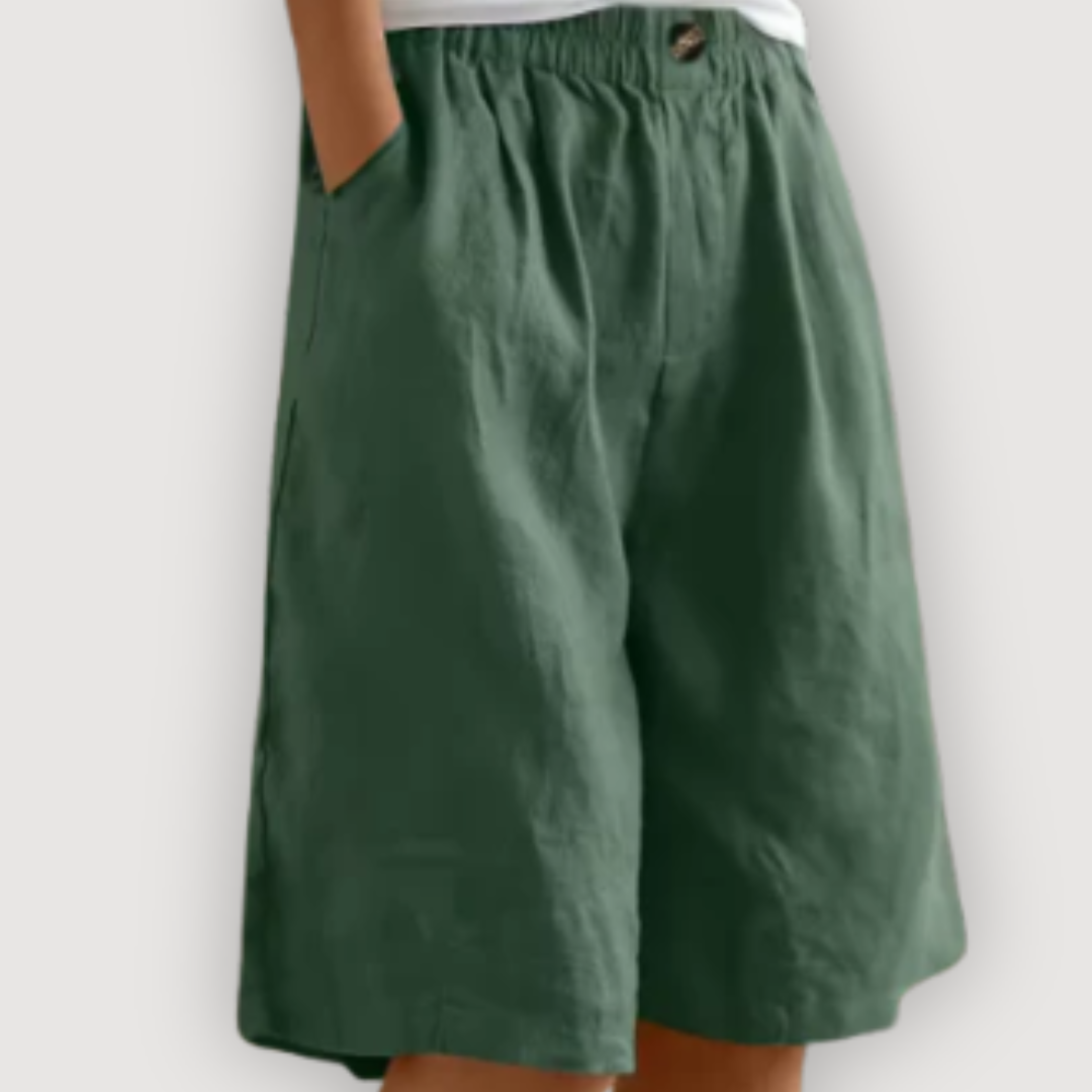 TESSA – RELAXED LINEN SHORTS