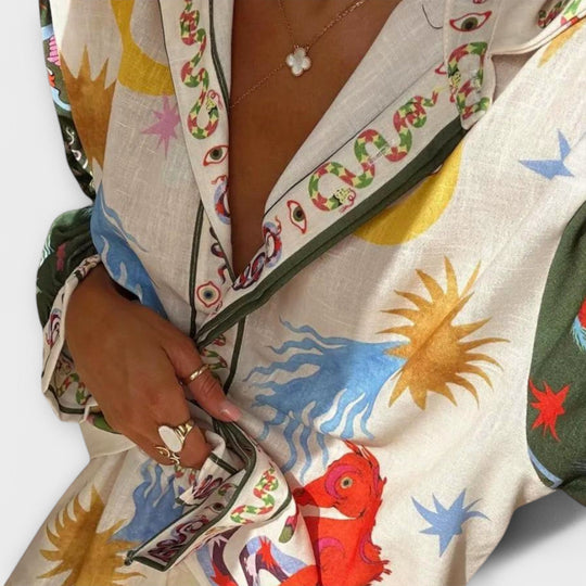 Stella - Elegantní dámský dvoudílný outfit