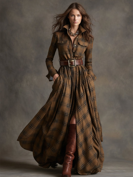 Poppy - Classic Belted Shirt Dress