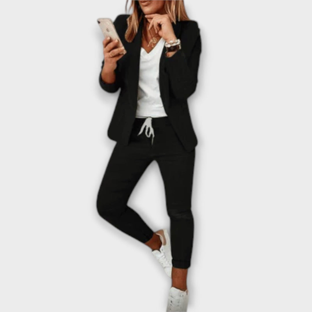 Sophia – Elegantní a Pohodlný Blazer Set