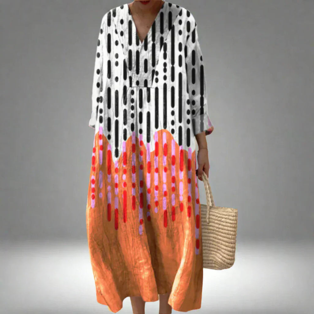 Lily | Geometric Tunic Dress