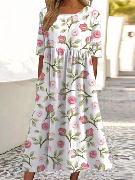Clara | Relaxed Midi Dress