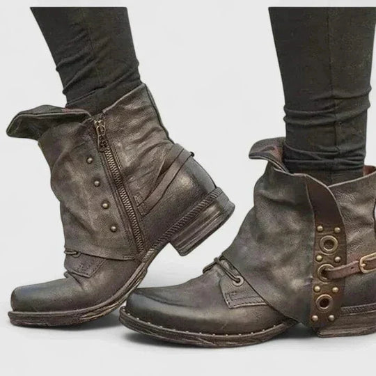 ROSELLE – RIVETING BOOTS