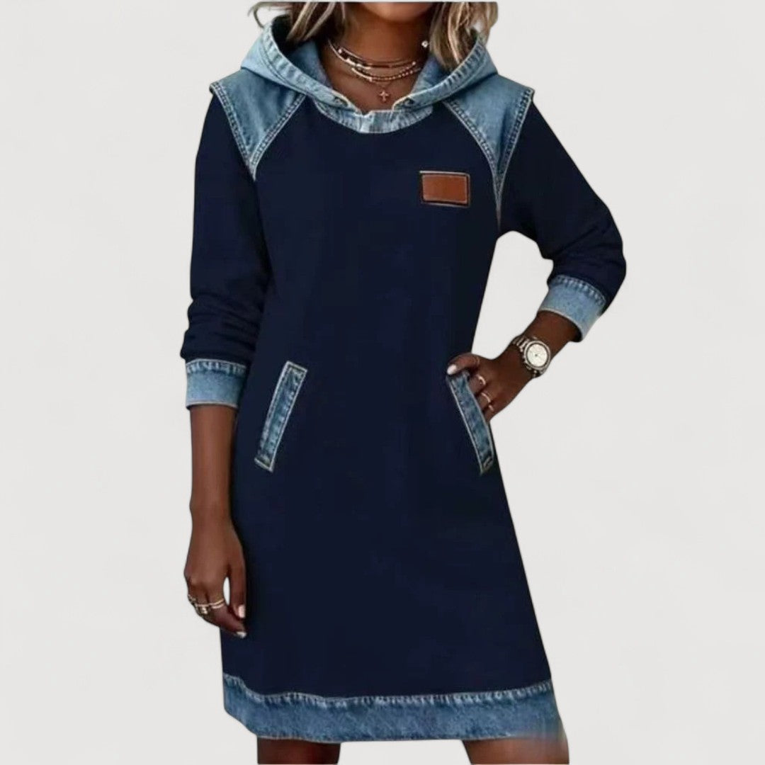 VERENA – CASUAL HOODIE DRESS
