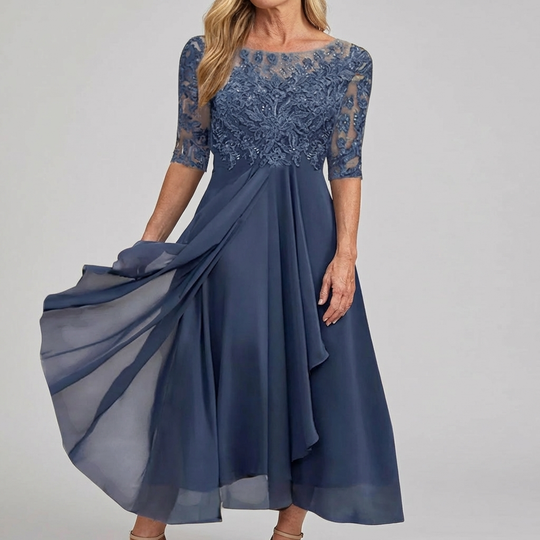 ZARIA™ | Lace Midi Dress Effortless Elegance
