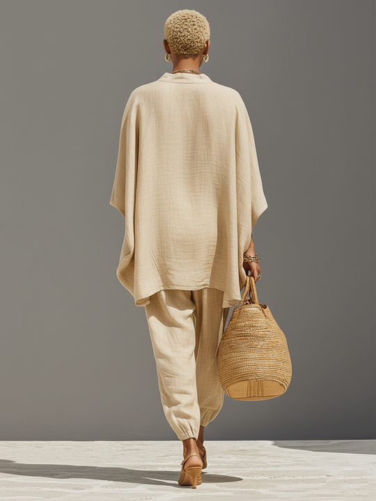 HELENA - Neutral Linen Set