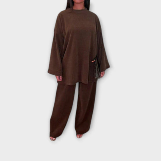 Ingrid - Set pro plnoštíhlé - Žebrovaný styl